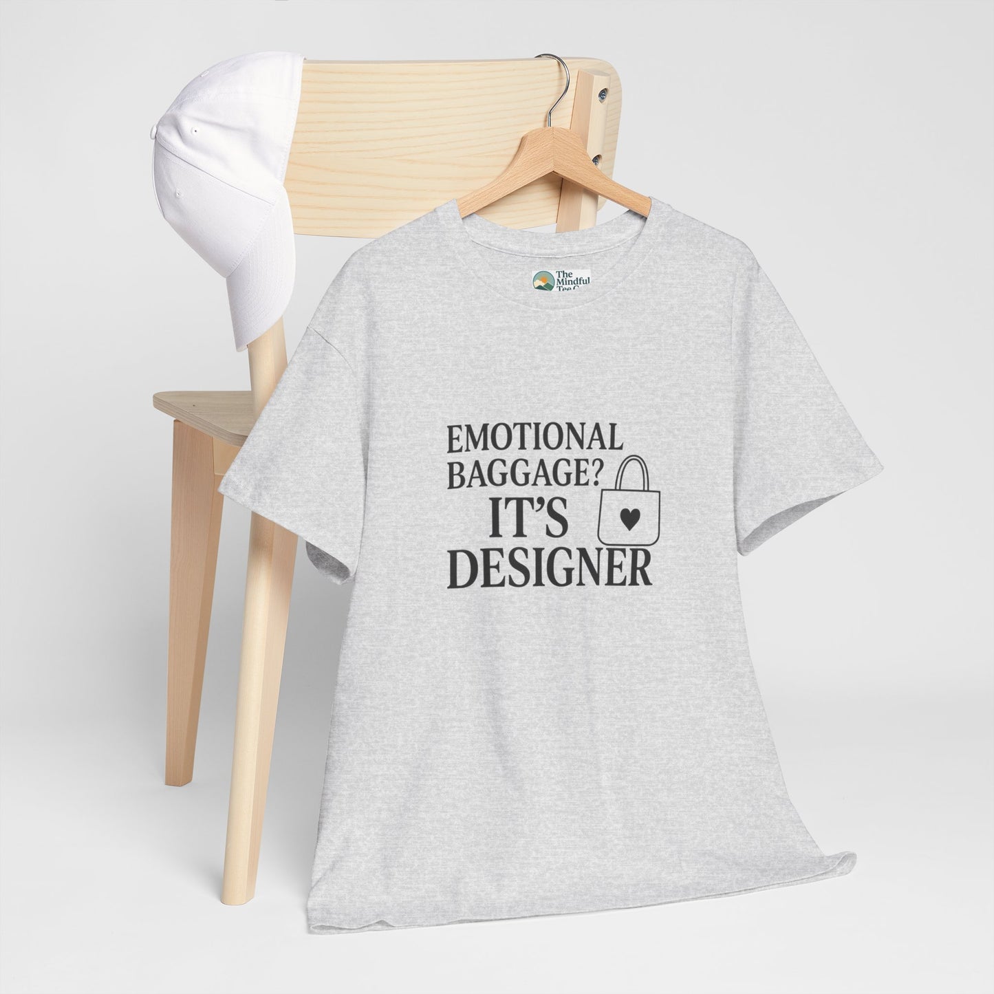 Emotional Baggage? It’s Designer T-Shirt – Mental Health Tee