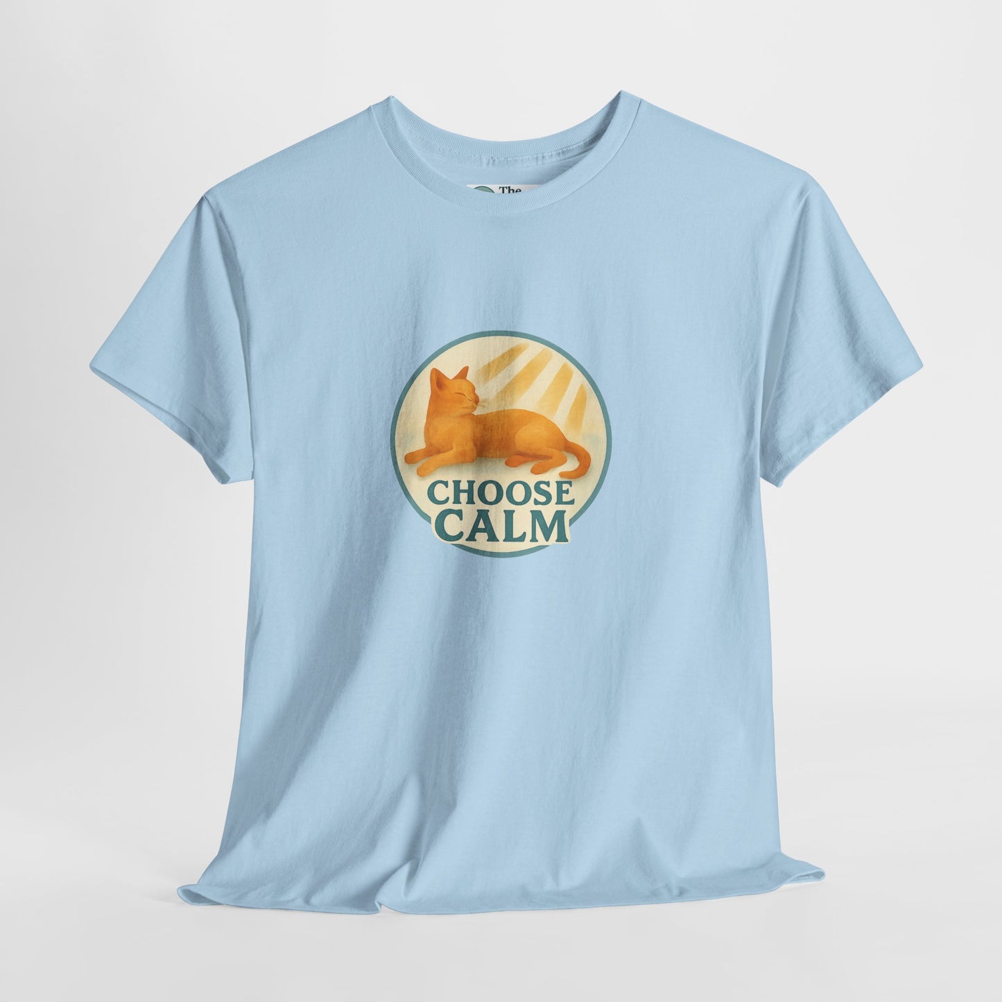 Choose Calm T-Shirt – Relaxing Cat Tee