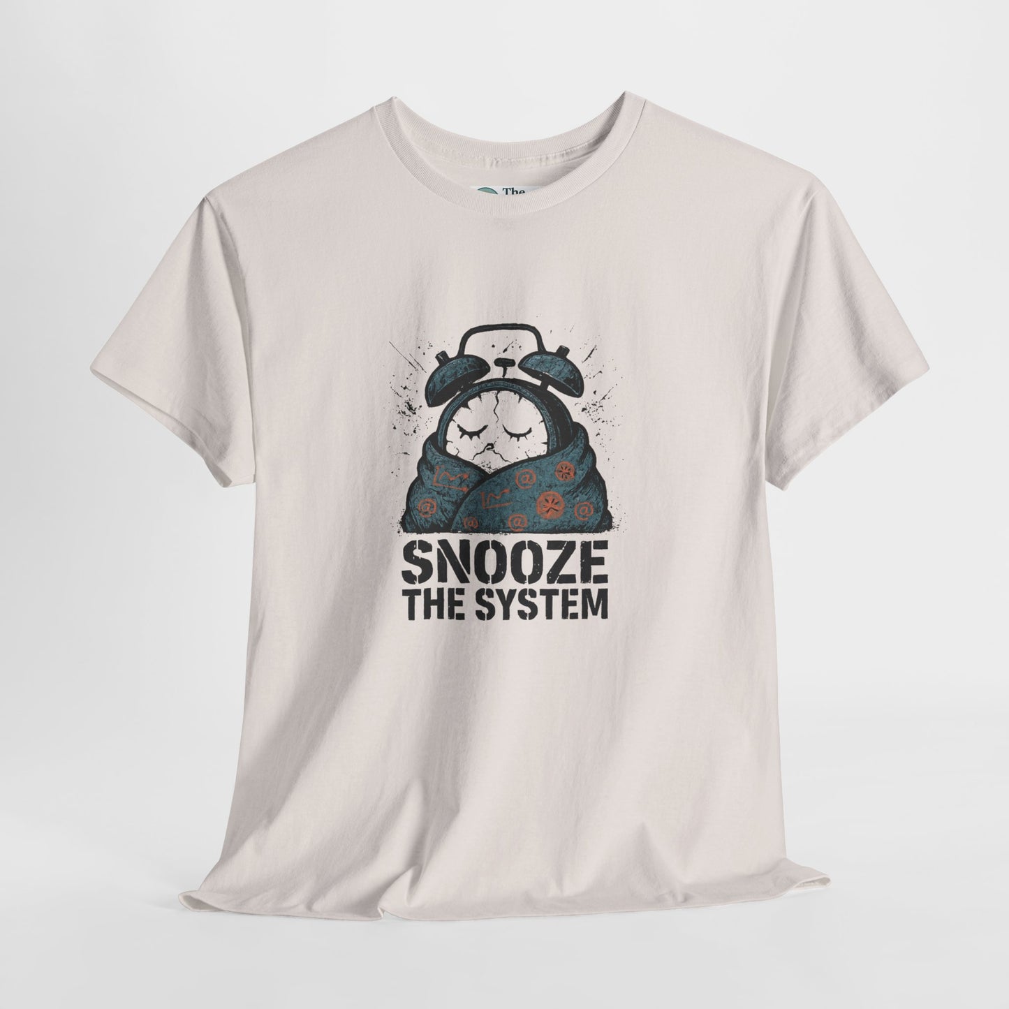 Snooze the System T-Shirt – Anti-Hustle Tee