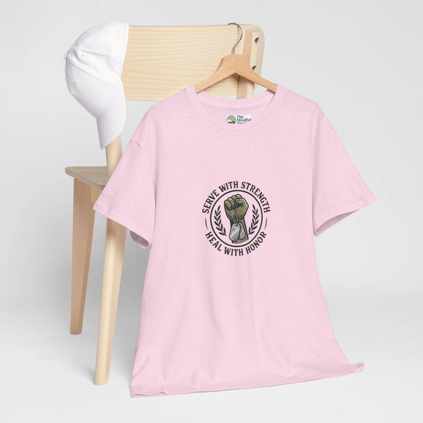 Serve with Strength T-Shirt – Military Mental Health Tee