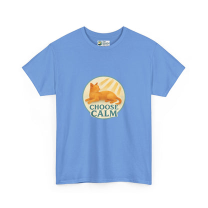 Choose Calm T-Shirt – Relaxing Cat Tee