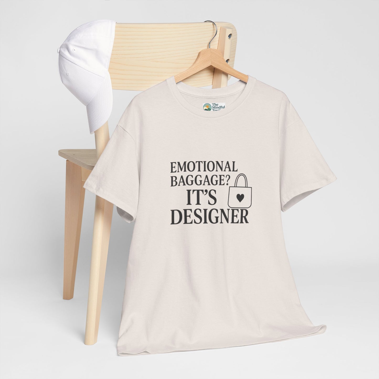 Emotional Baggage? It’s Designer T-Shirt – Mental Health Tee