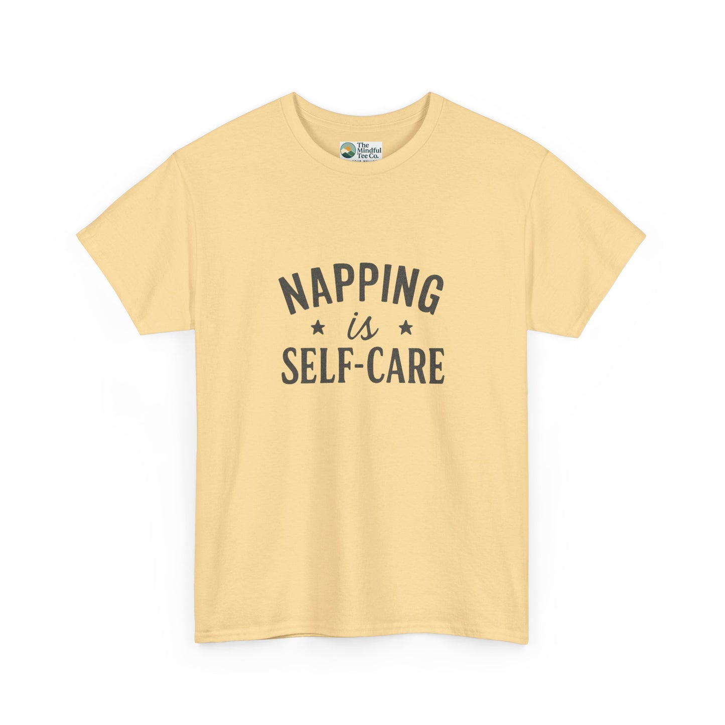Napping Is Self-Care T-Shirt – Funny Mental Health Tee