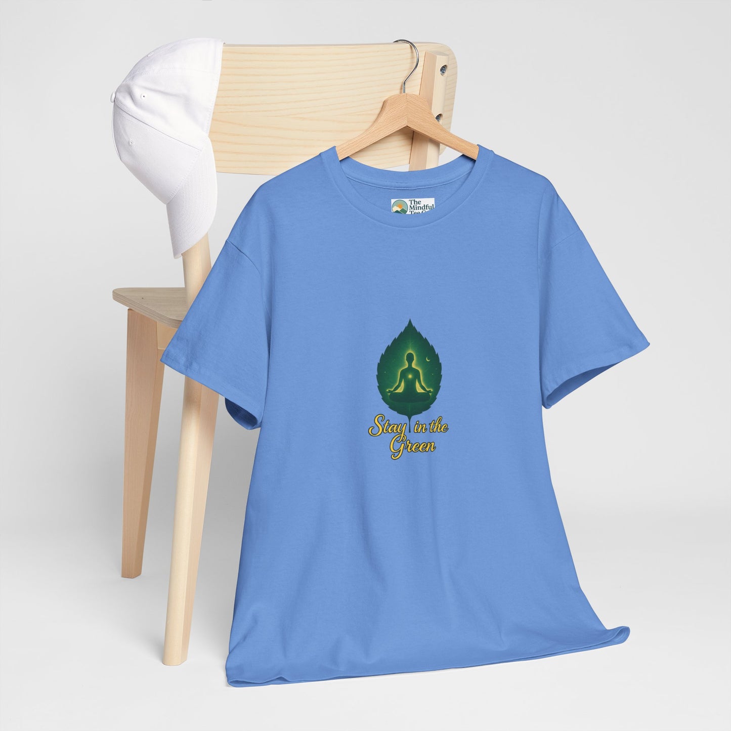 Stay in the Green T-Shirt – Mindful Meditation Tee