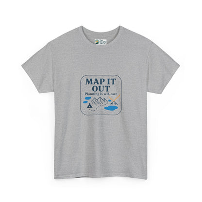 Map It Out T-Shirt – Planning Is Self-Care Tee