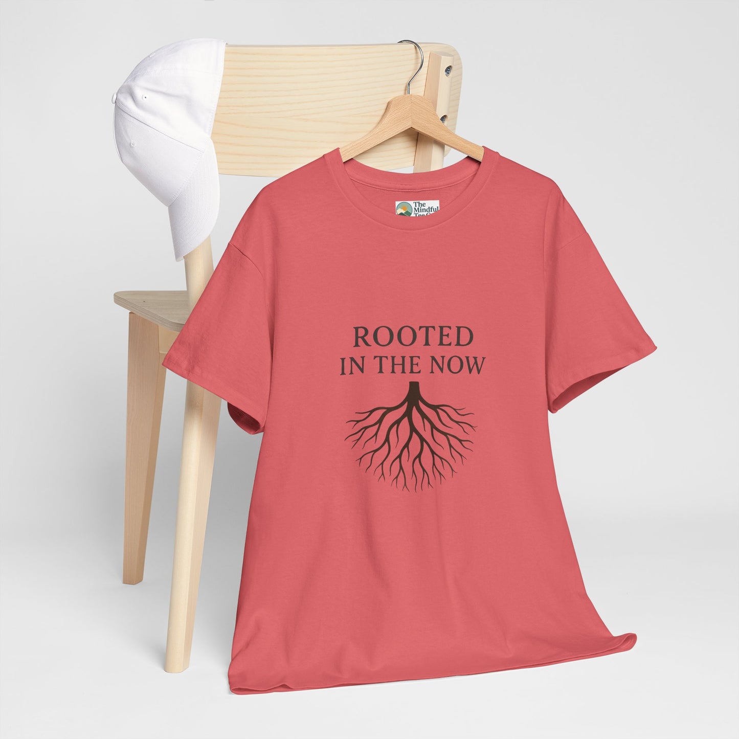 Rooted in the Now T-Shirt – Mindfulness & Grounding Tee