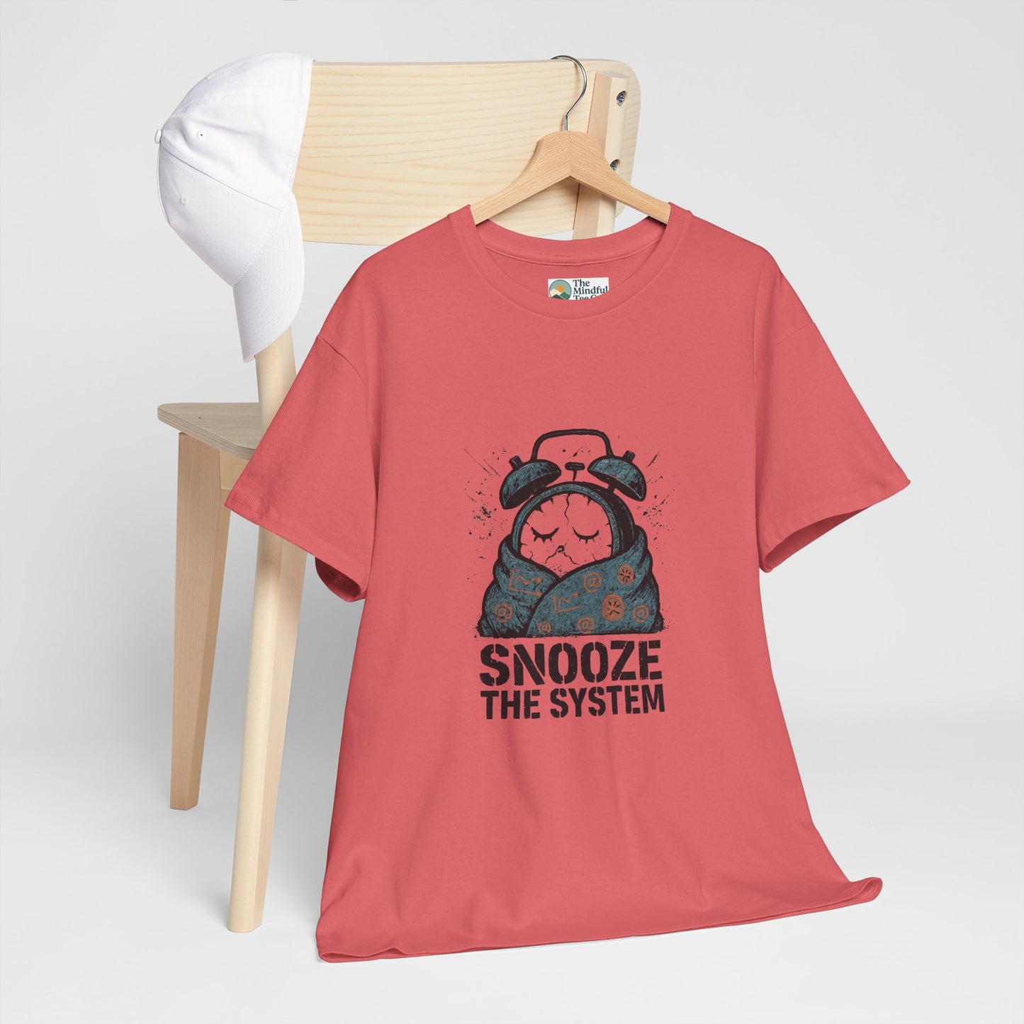 Snooze the System T-Shirt – Anti-Hustle Graphic Tee