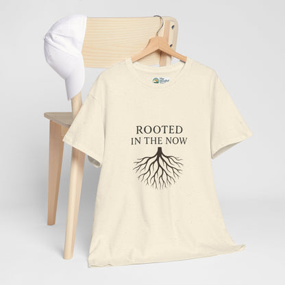 Rooted in the Now T-Shirt – Mindfulness & Grounding Tee