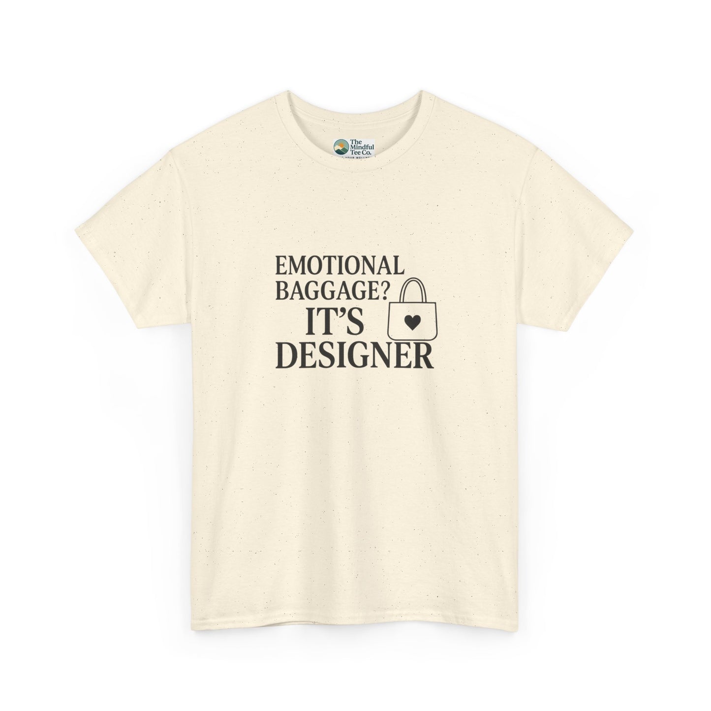 Emotional Baggage? It’s Designer T-Shirt – Mental Health Tee