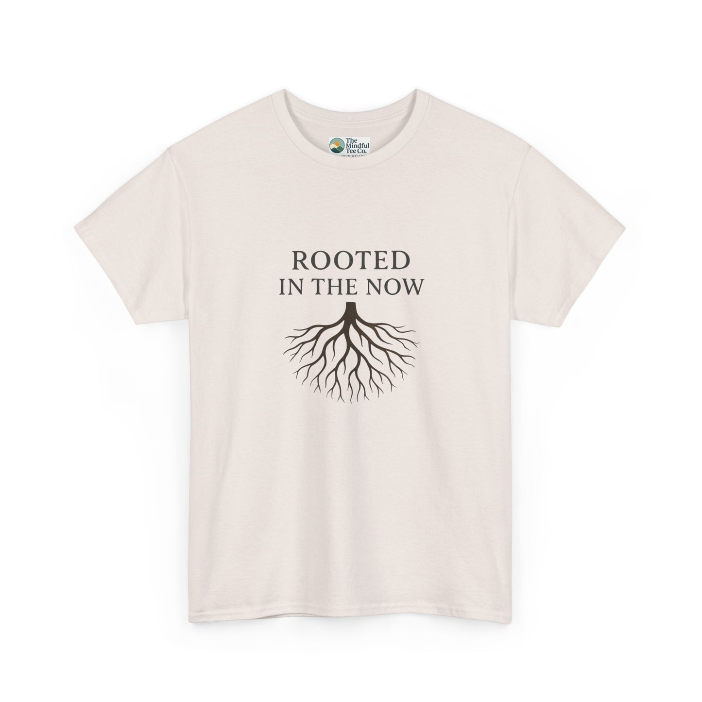 Rooted in the Now T-Shirt – Mindfulness & Grounding Tee