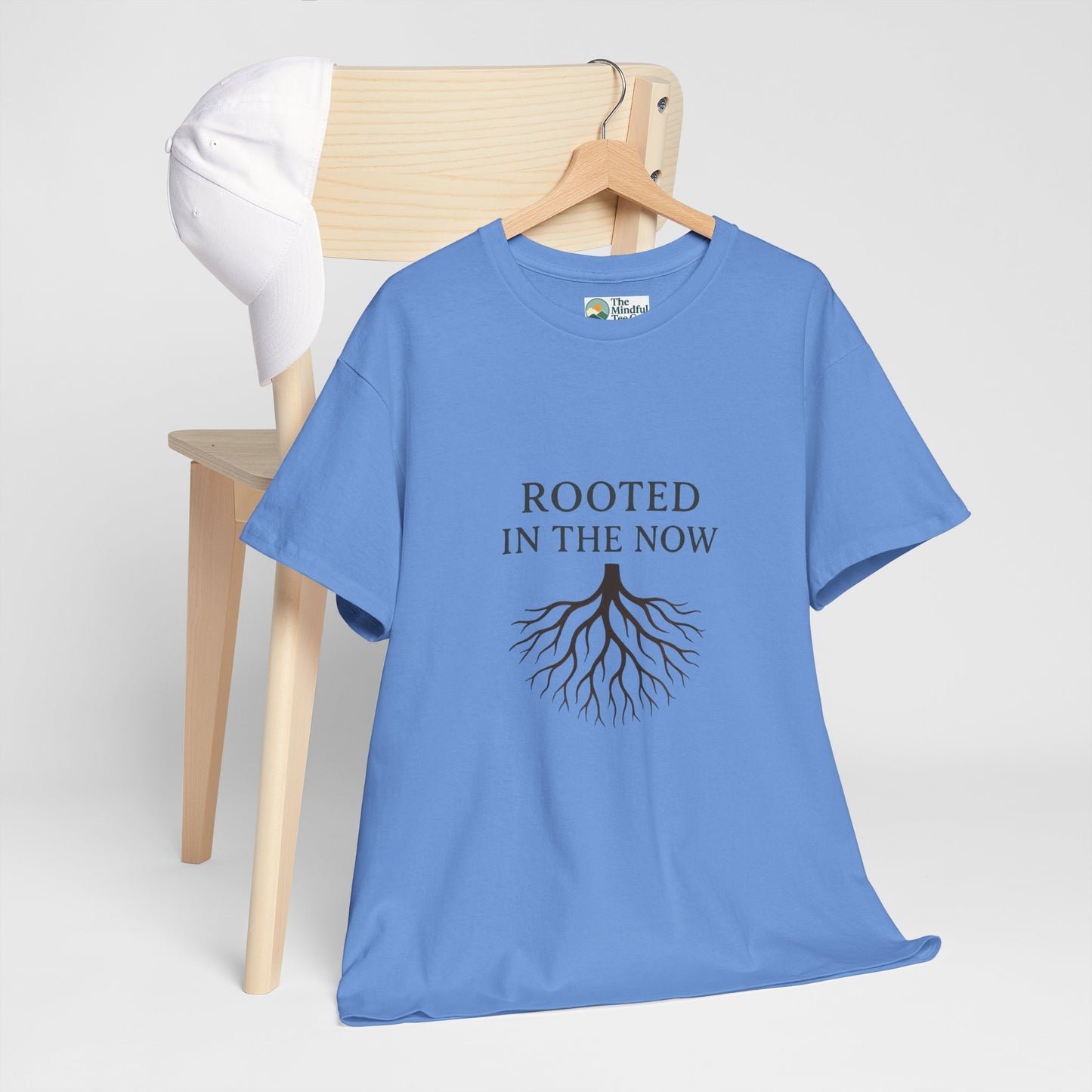 Rooted in the Now T-Shirt – Mindfulness & Grounding Tee