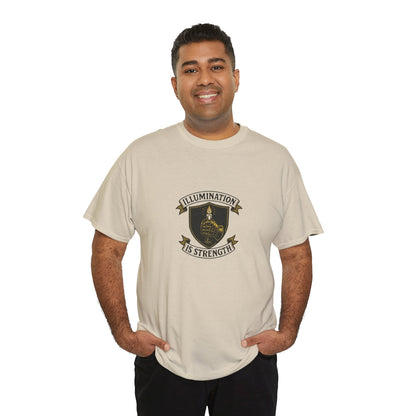 Illumination Is Strength T-Shirt – Military Resilience & Awareness  Tee