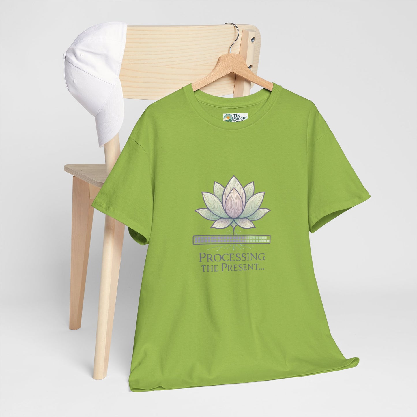 Processing the Present T-Shirt – Mindfulness & Balance Tee
