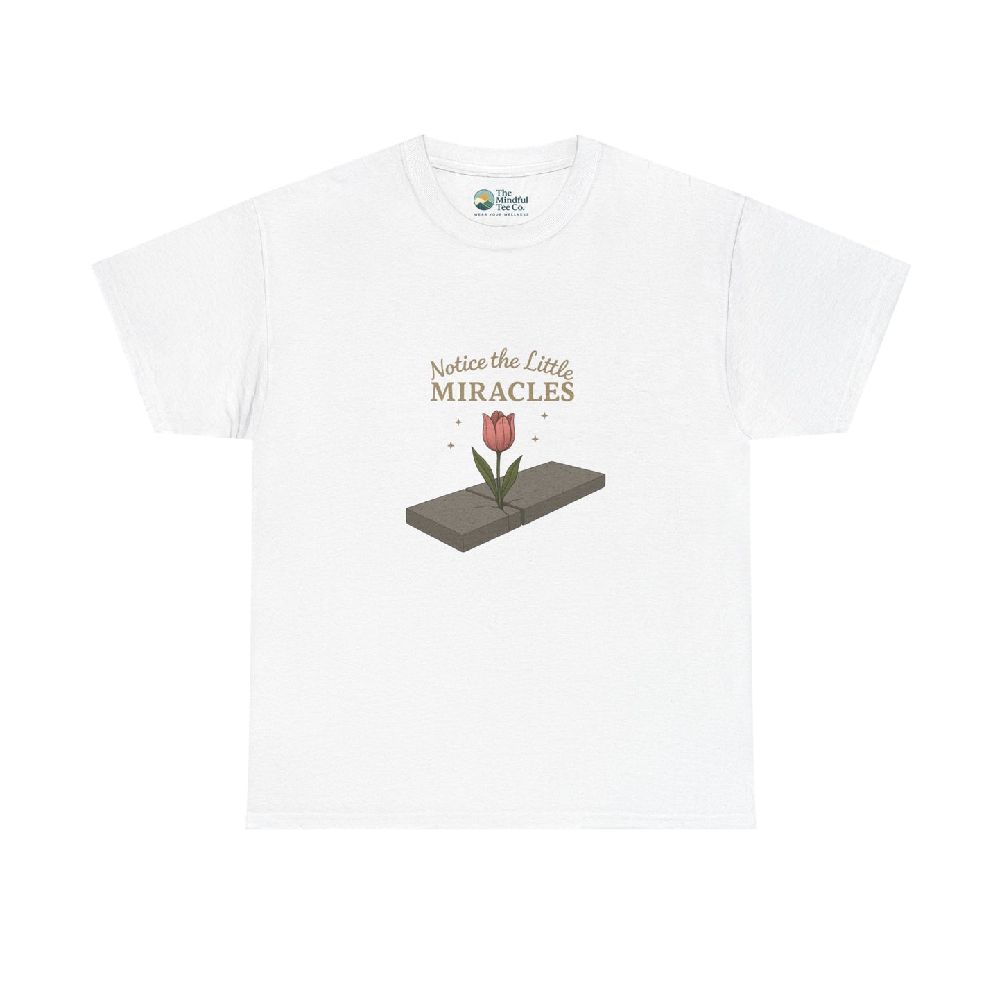Notice the Little Miracles T-Shirt – Inspirational Mindfulness Tee