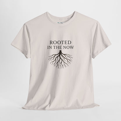 Rooted in the Now T-Shirt – Mindfulness & Grounding Tee