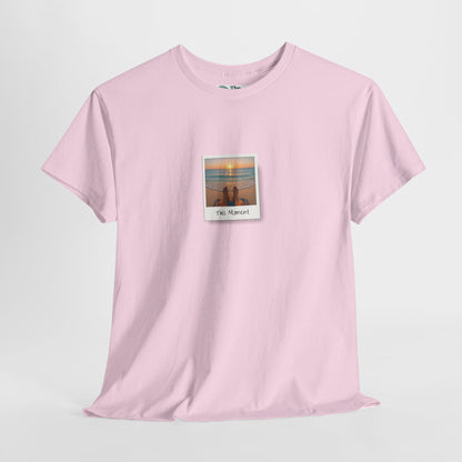 This Moment T-Shirt - Ocean Sunset Mindfulness Tee