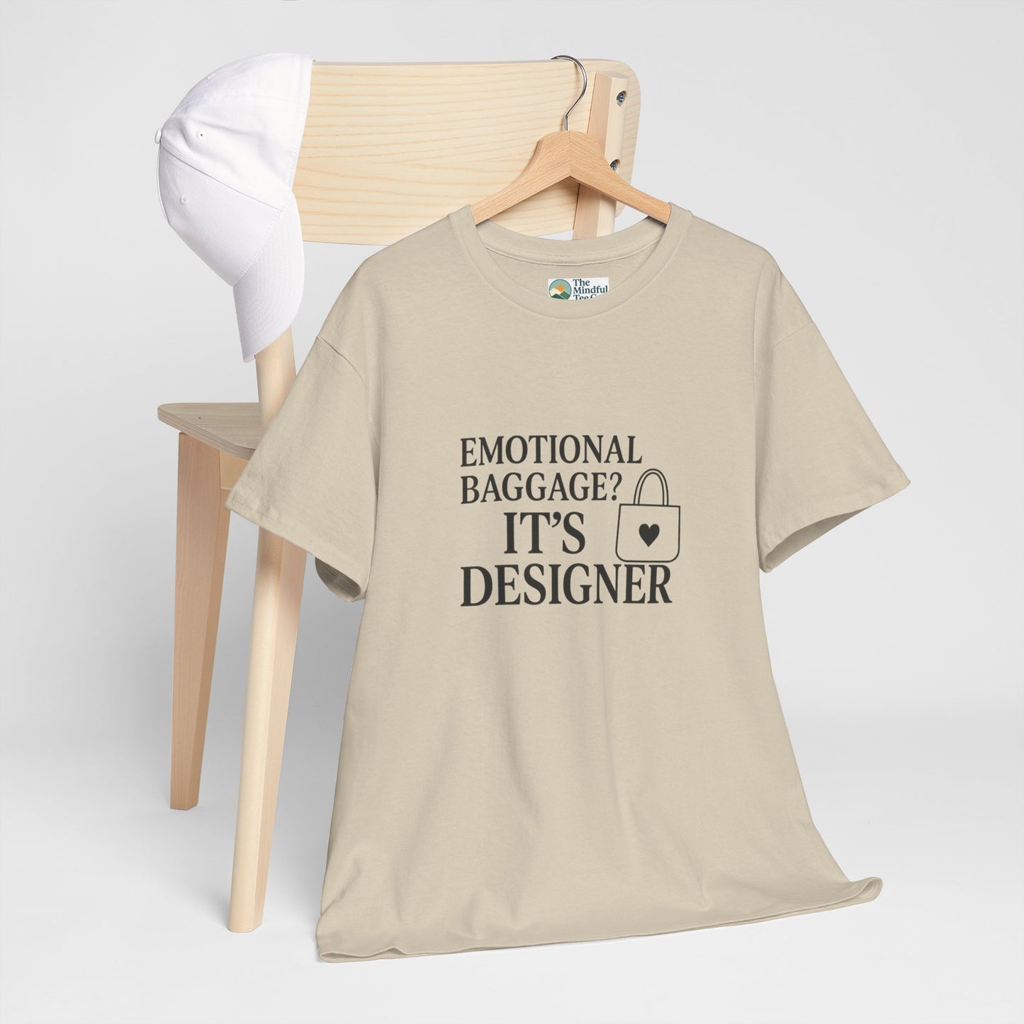 Emotional Baggage? It’s Designer T-Shirt – Mental Health Tee