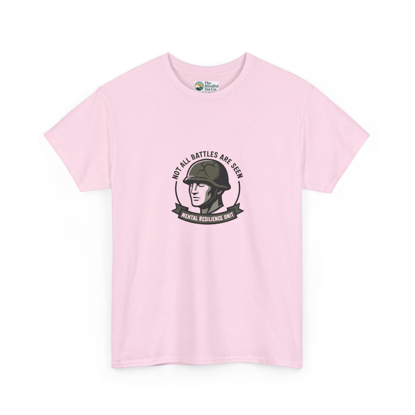 Not All Battles Are Seen T-Shirt – Military Strength & Awareness  Tee