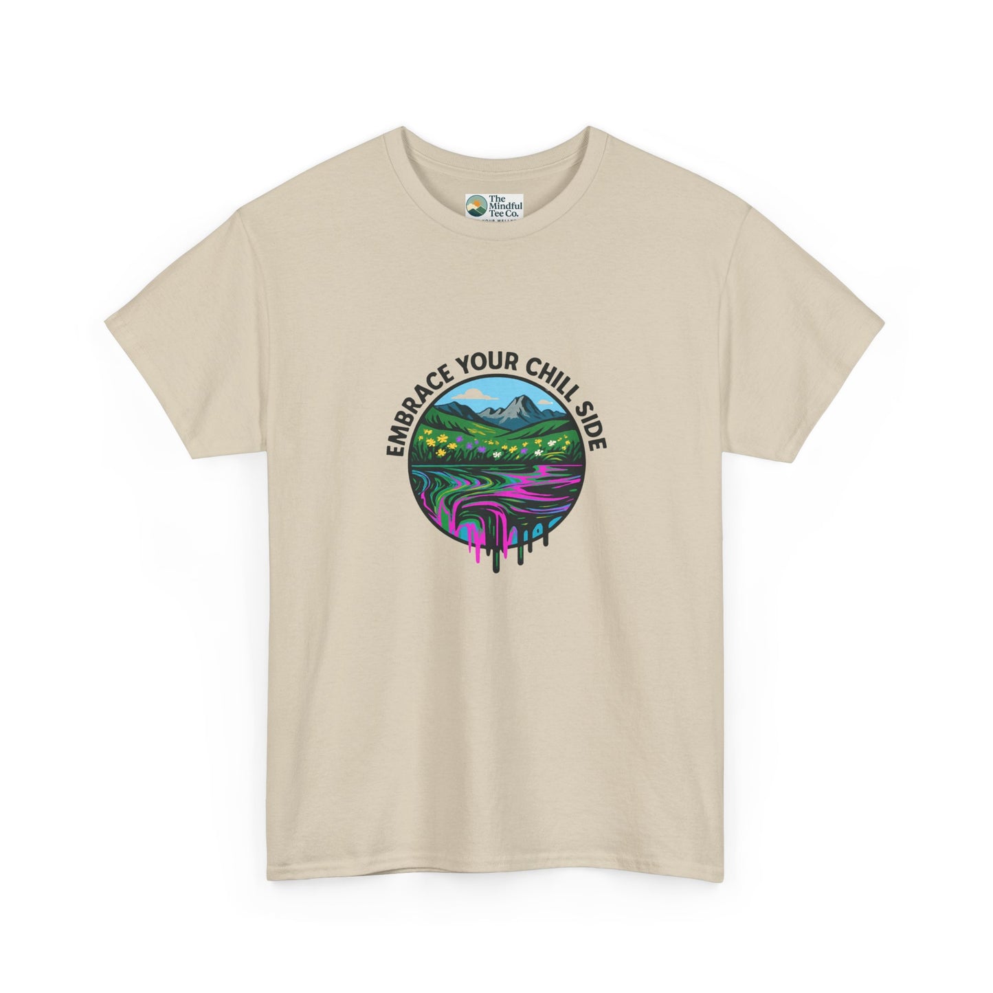 Embrace Your Chill Side T-Shirt - Alpine Meadow Meltdown Tee