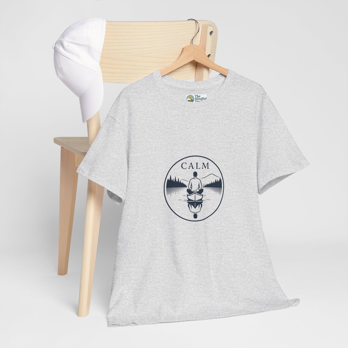 Calm T-Shirt – Minimalist Meditation Tee