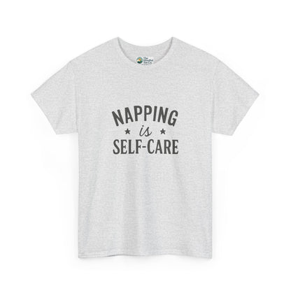Napping Is Self-Care T-Shirt – Funny Mental Health Tee