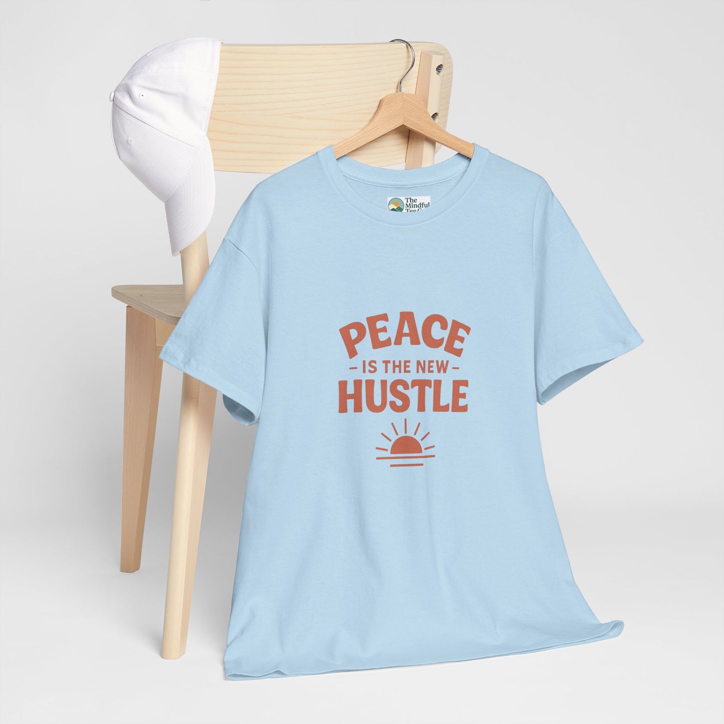Peace Is The New Hustle T-Shirt - Mindful & Self-Care
