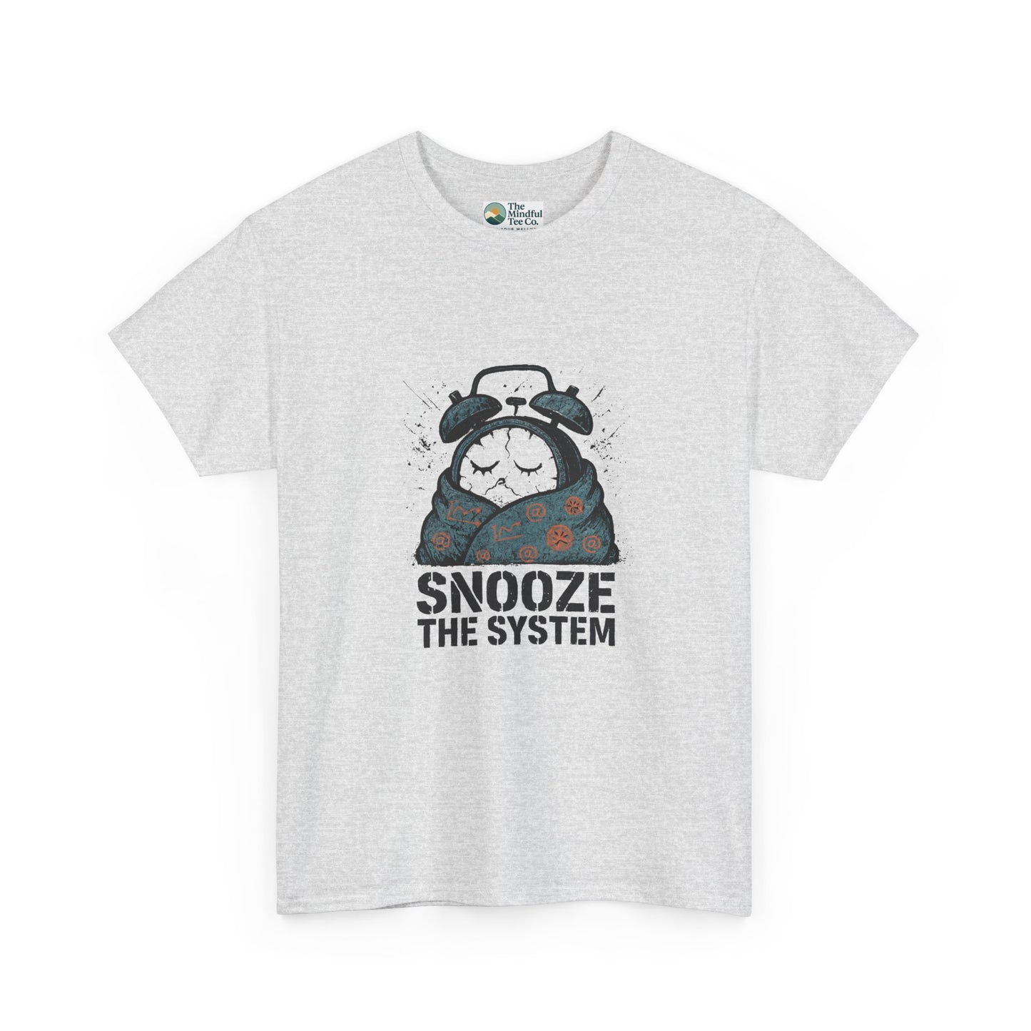 Snooze the System T-Shirt – Anti-Hustle Graphic Tee