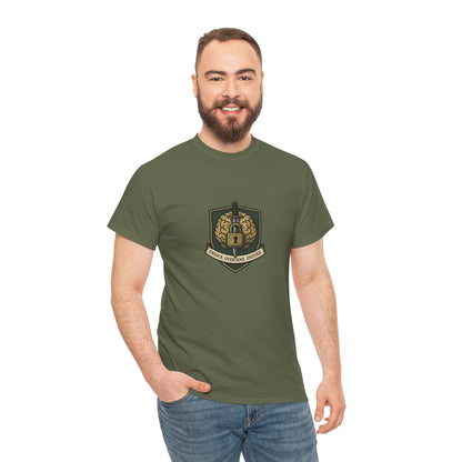 Unlock Overcome Endure T-Shirt – Military Strength & Perseverance  Tee