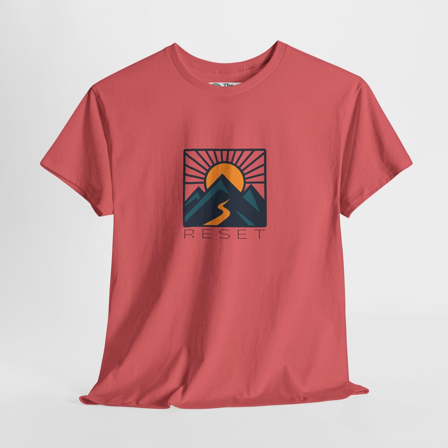 RESET T-Shirt – Motivational Sunrise Tee