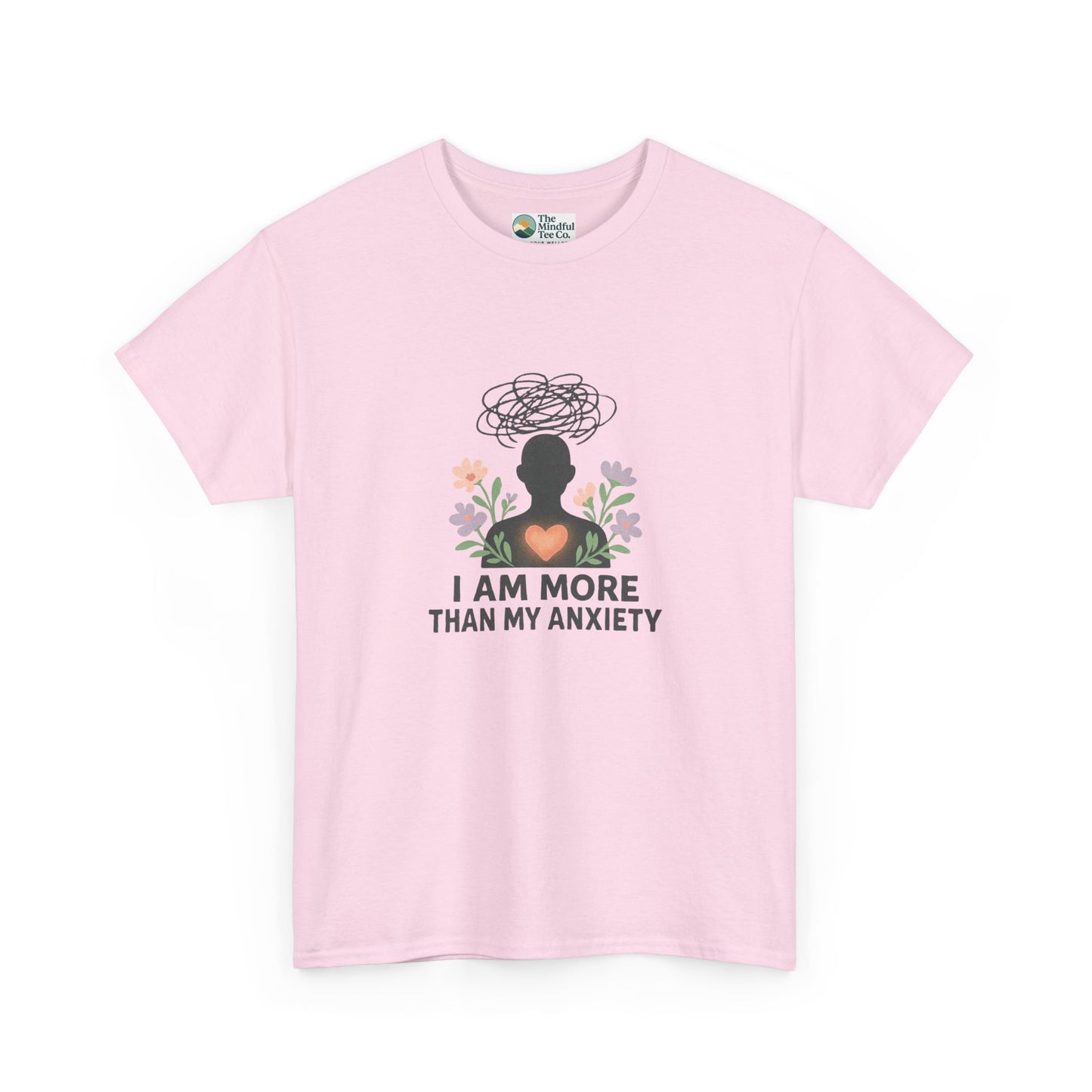 I Am More Than My Anxiety T-Shirt – Mental Health Awareness Tee