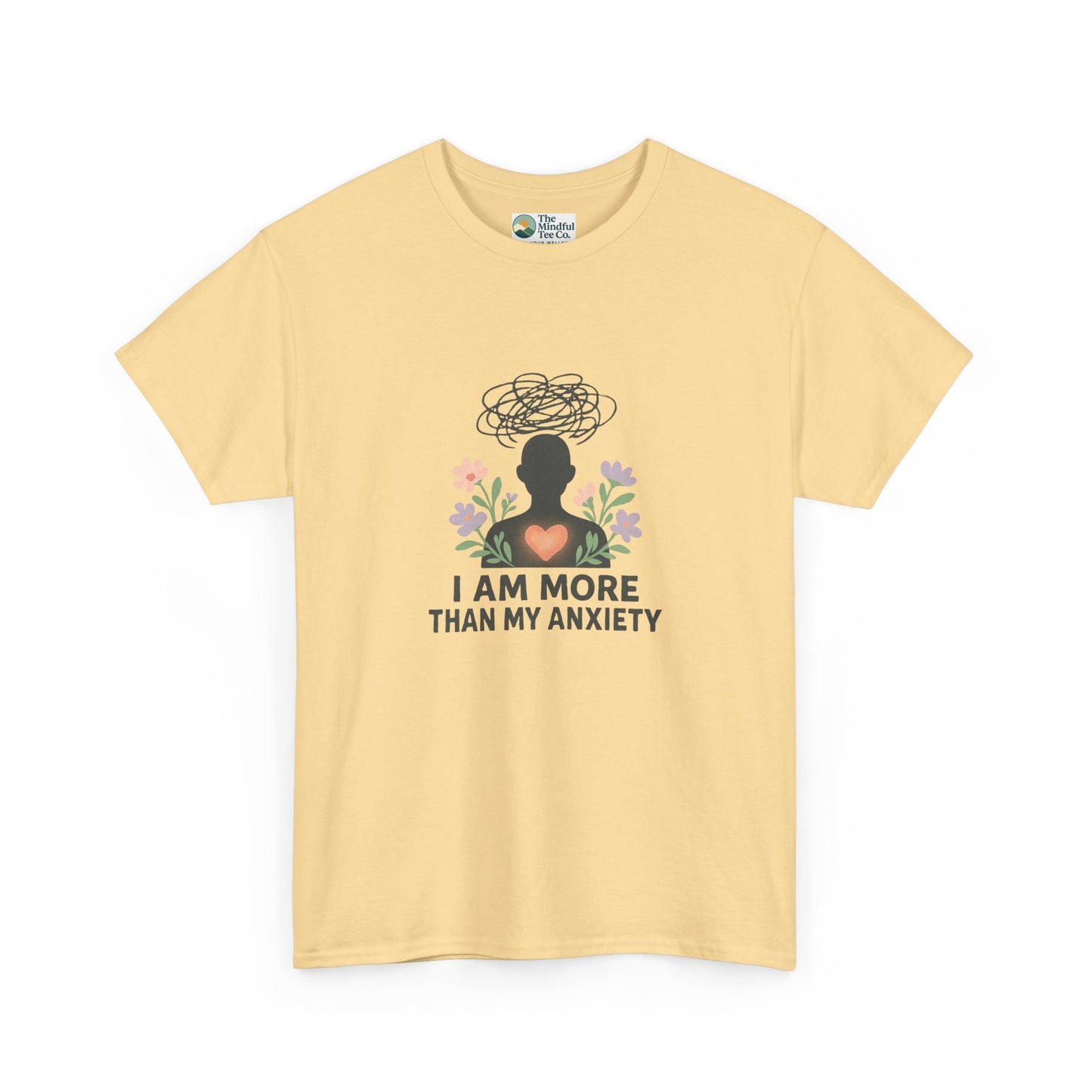 I Am More Than My Anxiety T-Shirt – Mental Health Awareness Tee