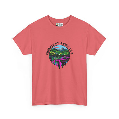 Embrace Your Chill Side T-Shirt - Alpine Meadow Meltdown Tee