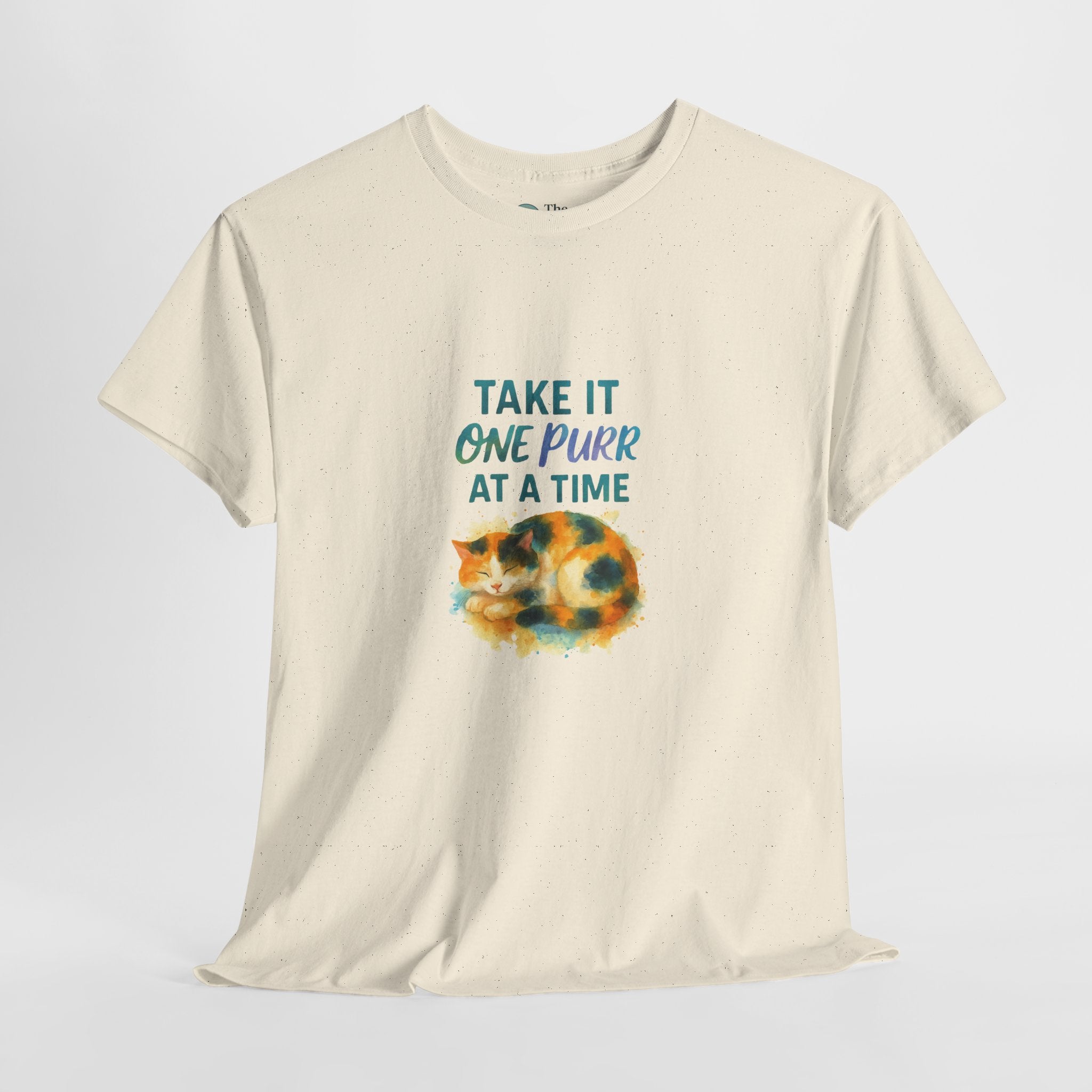 One Purr at a Time – Cat Encouragement Tee