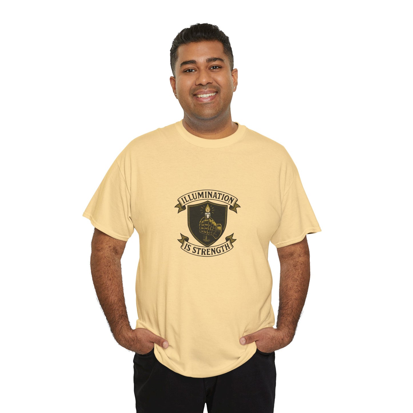 Illumination Is Strength T-Shirt – Military Resilience & Awareness  Tee