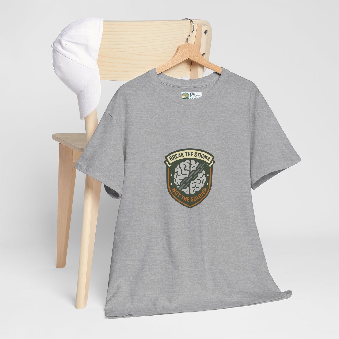 Break the Stigma T-Shirt – Military Mental Health Tee