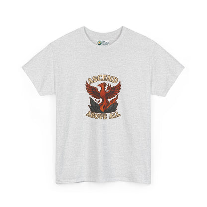 Ascend Above All T-Shirt – Phoenix Rising Strength Design