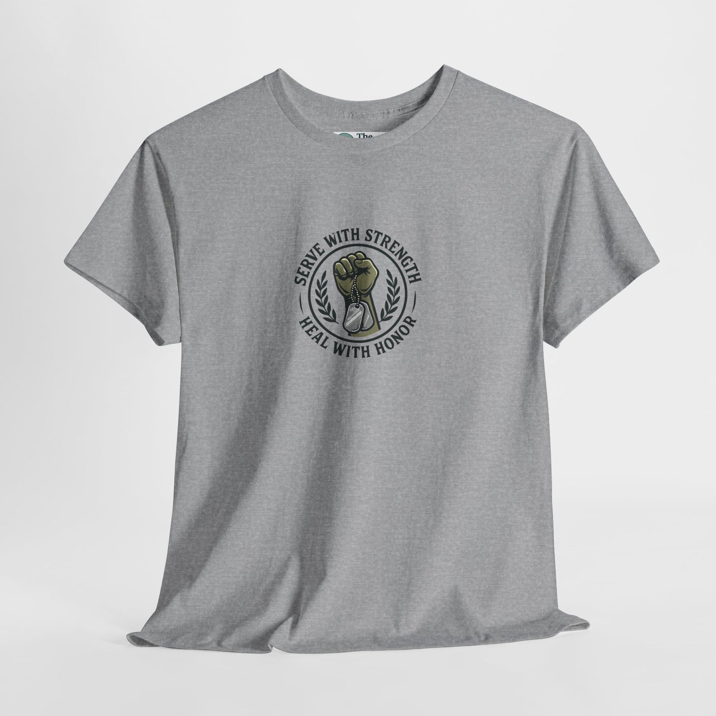 Serve with Strength T-Shirt – Military Mental Health Tee