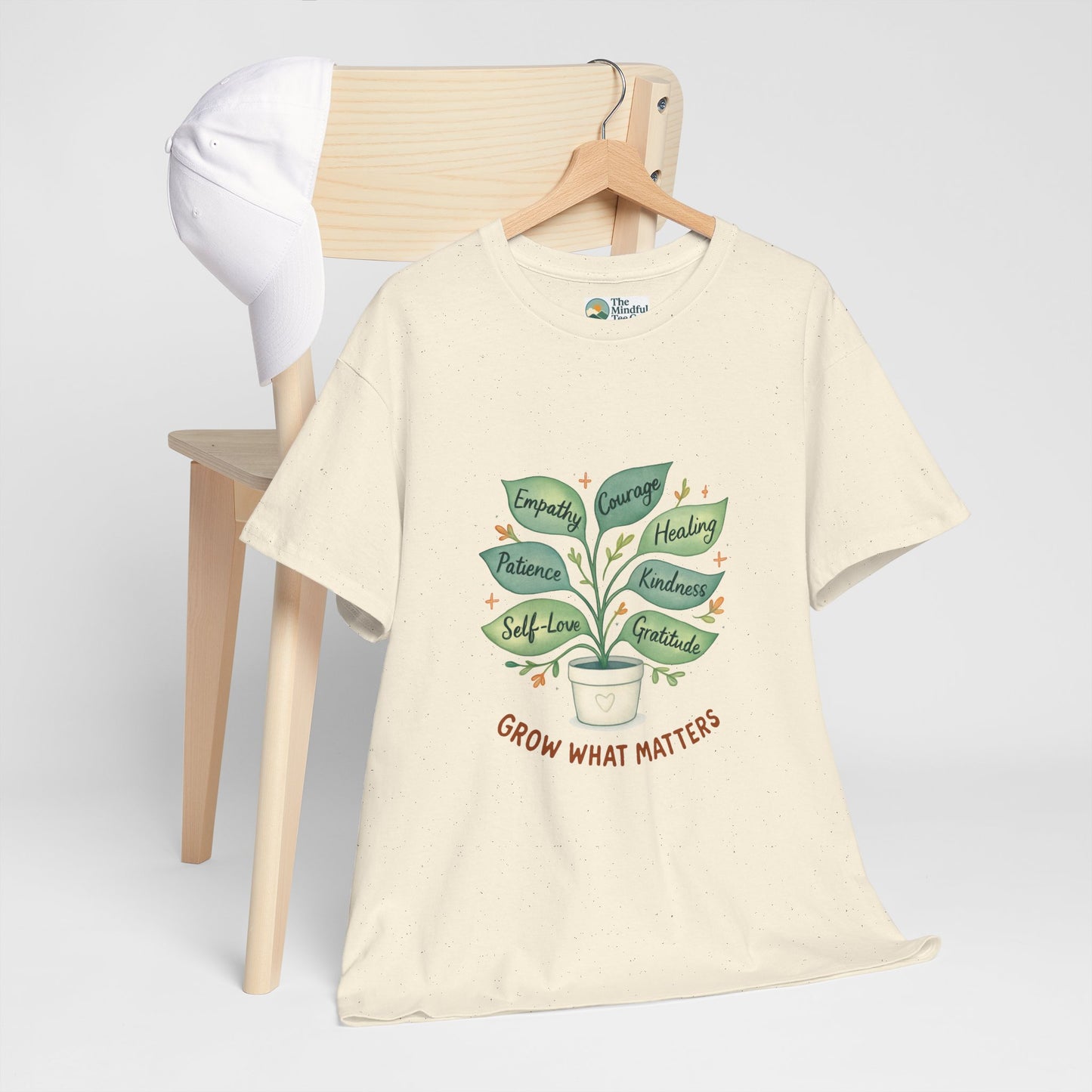 Grow What Matters T-Shirt – Self-Growth  Tee