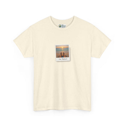 This Moment T-Shirt - Ocean Sunset Mindfulness Tee
