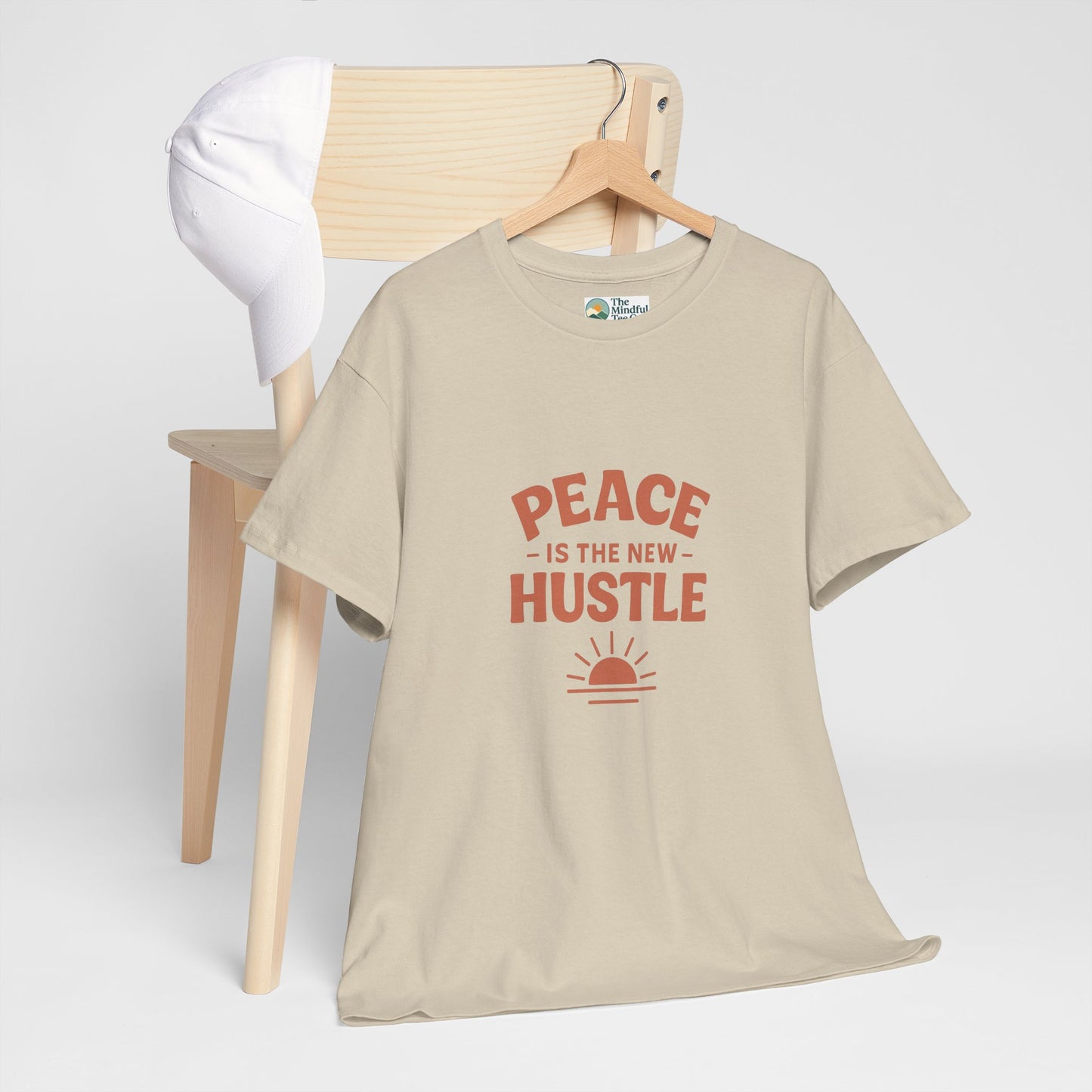 Peace Is The New Hustle T-Shirt - Mindful & Self-Care