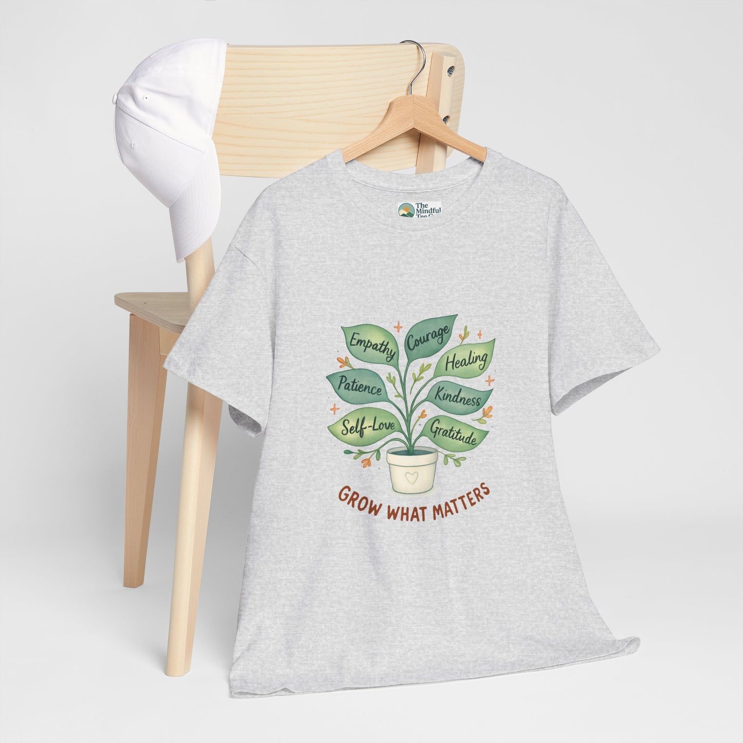 Grow What Matters T-Shirt – Self-Growth  Tee