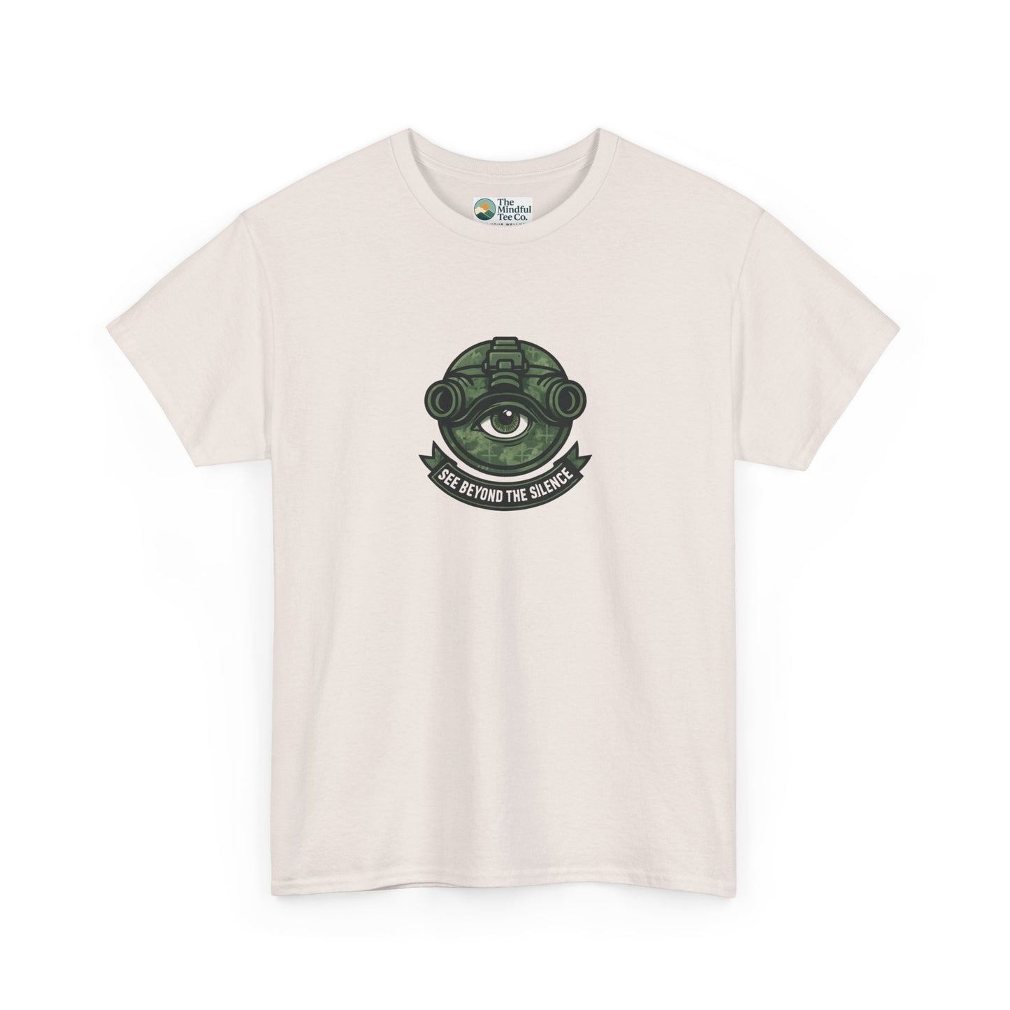 See Beyond the Silence T-Shirt – Military Awareness & Mental Strength  Tee