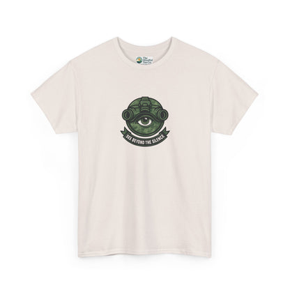 See Beyond the Silence T-Shirt – Military Awareness & Mental Strength  Tee