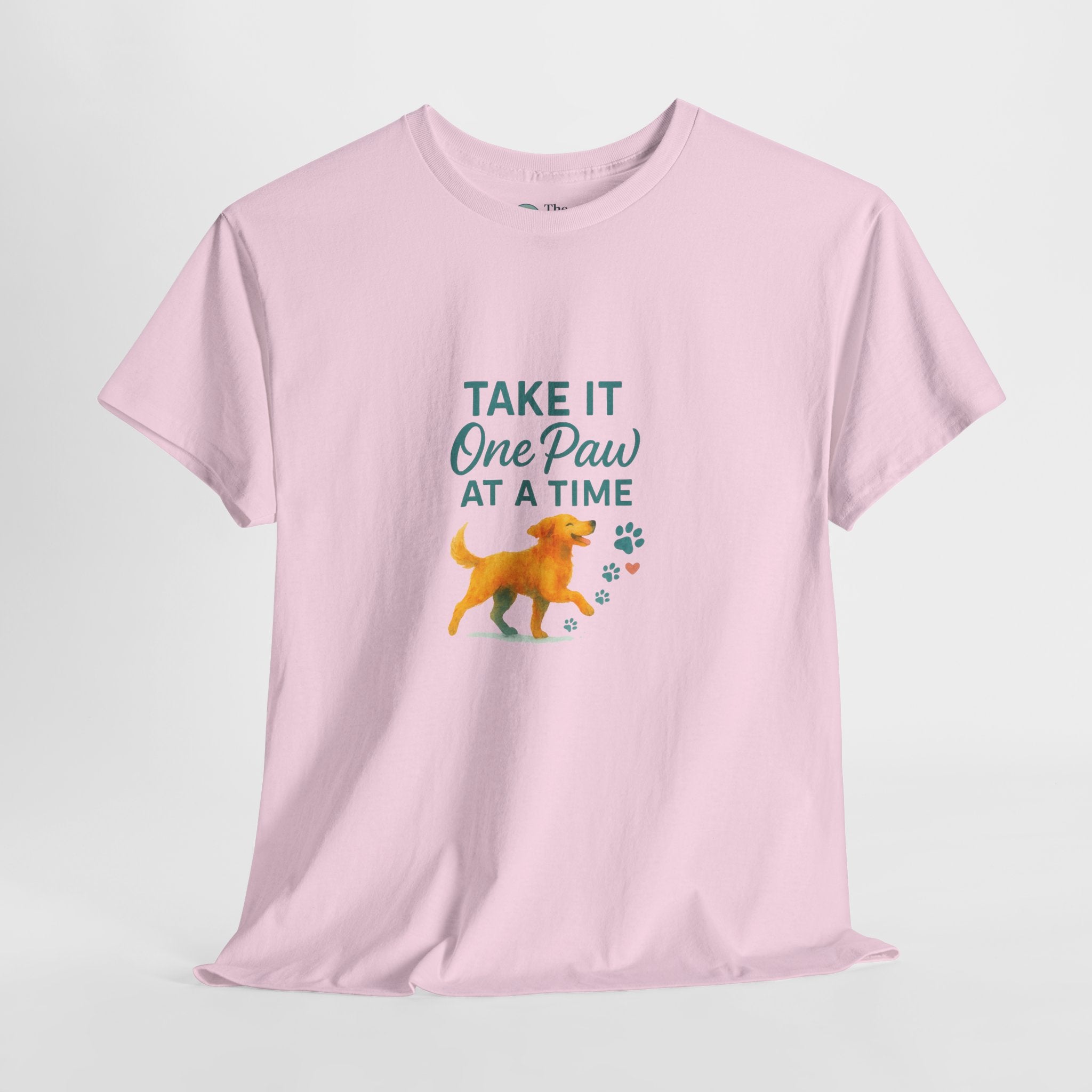 One Paw at a Time – Dog Encouragement Tee