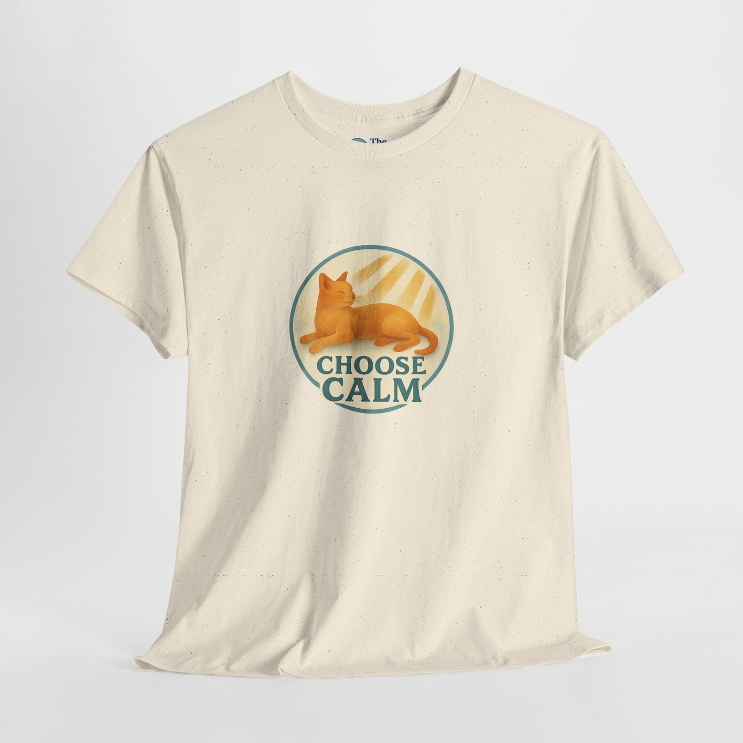 Choose Calm T-Shirt – Relaxing Cat Tee