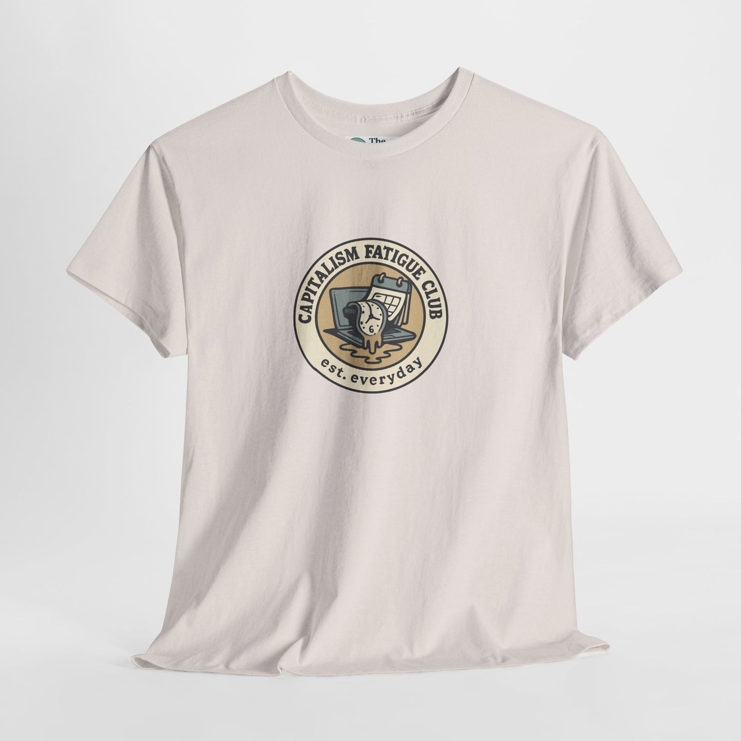 Capitalism Fatigue Club T-Shirt – Burnout Culture Tee