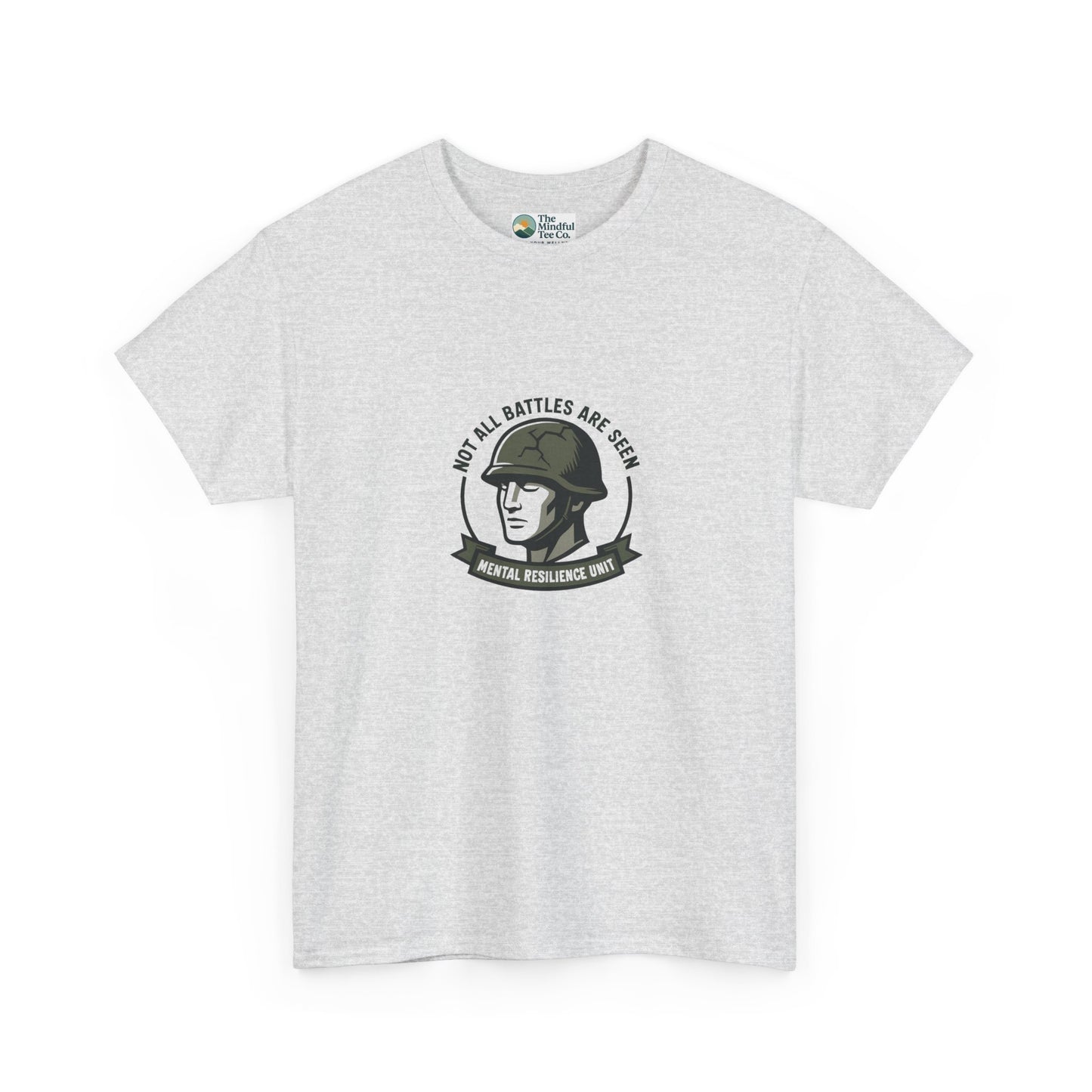 Not All Battles Are Seen T-Shirt – Military Strength & Awareness  Tee