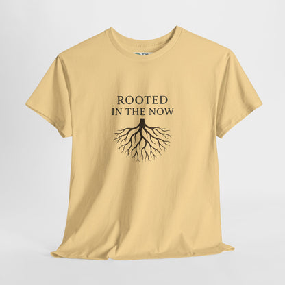 Rooted in the Now T-Shirt – Mindfulness & Grounding Tee