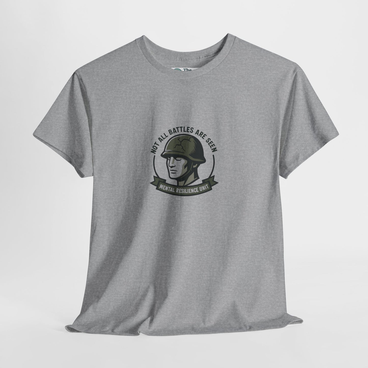 Not All Battles Are Seen T-Shirt – Military Strength & Awareness  Tee