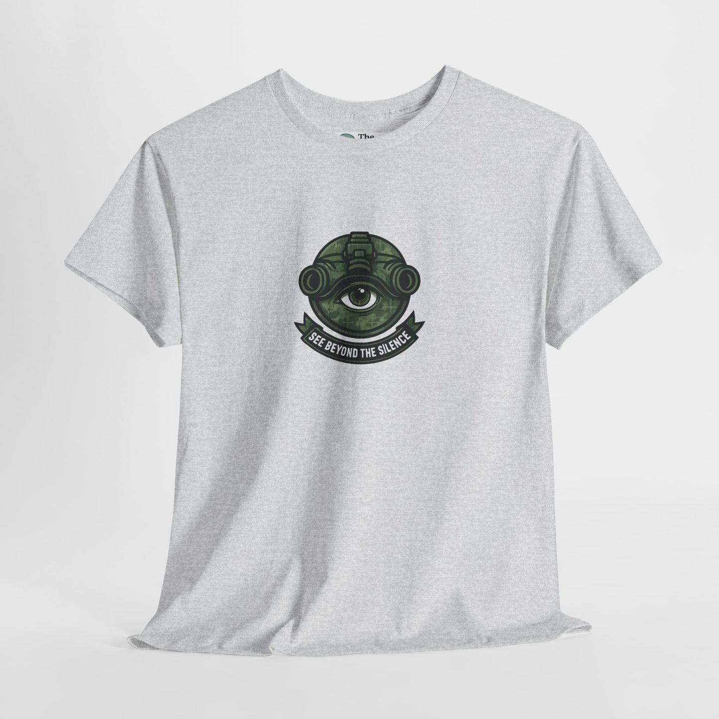 See Beyond the Silence T-Shirt – Military Awareness & Mental Strength  Tee